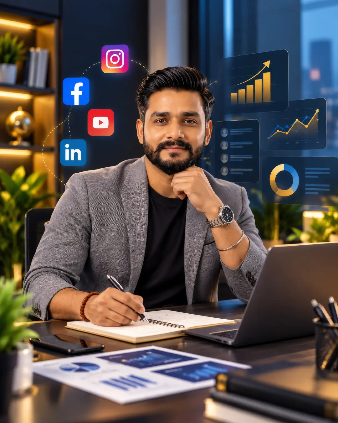Social Media Marketing in Kota with business strategy and analytics